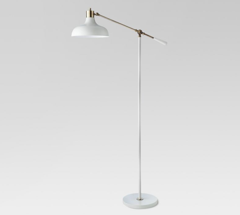 Threshold Crosby Schoolhouse Floor Lamp White – Overstock and Open Box