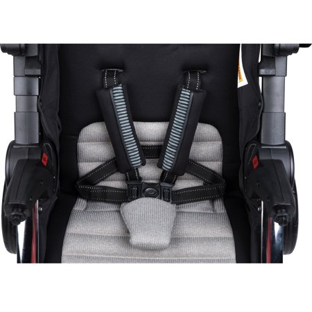 monbebe stroller car seat Monbebe Edge Travel System, Gray And Black Pinstripe – Overstock and Open Box