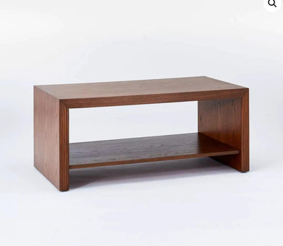 A Coffee Table With Storage: Threshold designed With Studio McGee Fullerton Wood Coffee Table