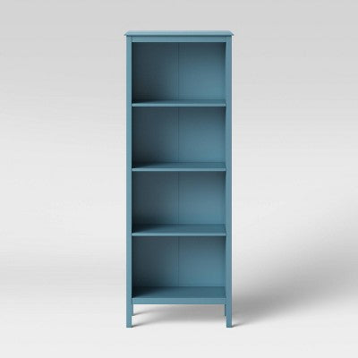 60" Windham 4-Shelf Bookcase Teal - Threshold™