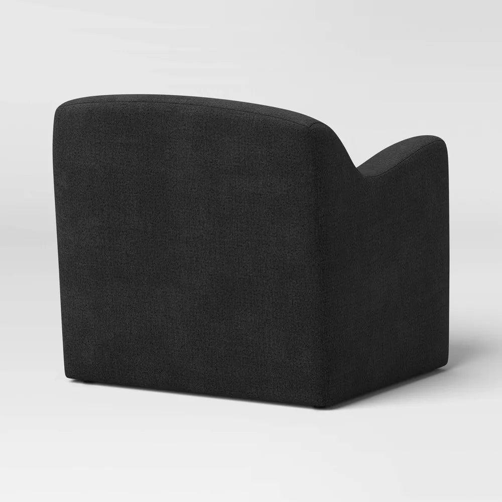 Maldone Curved Upholstered Accent Chair - Threshold™