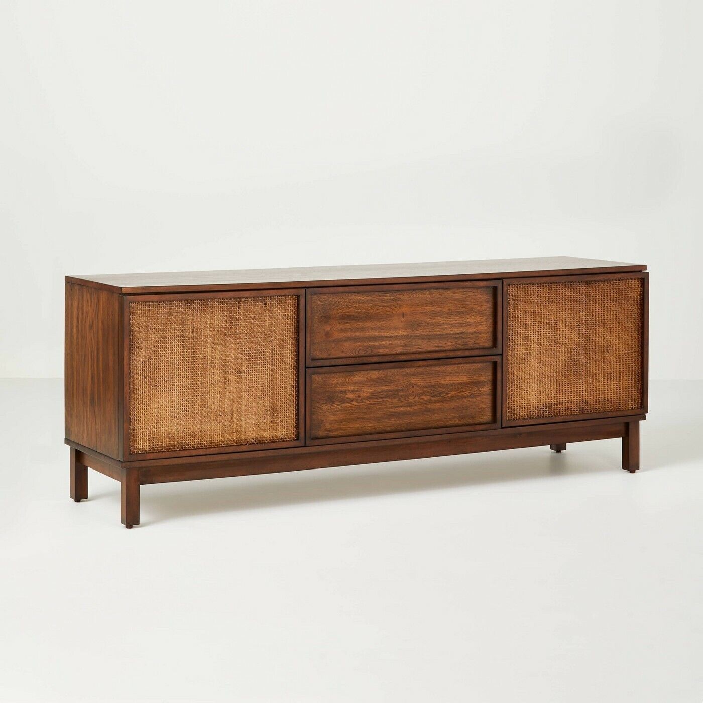 Wood & Cane Media Console - Hearth & Hand™ with Magnolia