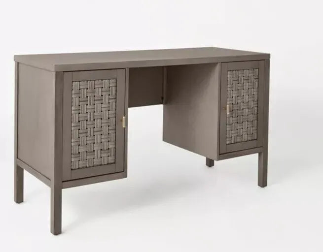 Palmdale Desk Gray - Threshold designed with Studio McGee