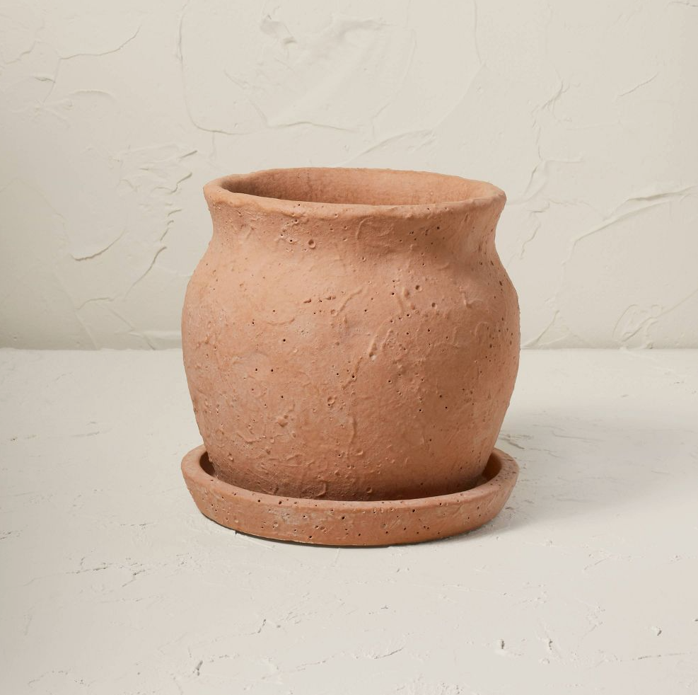 Terracotta Planter Brown Clay – Opalhouse™ designed with Jungalow™