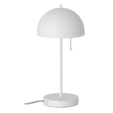 Metal Dome Table Lamp - White - Project 62