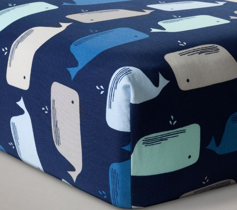 Crib Bedding Set By the Sea 4pc - Cloud Island™ - Navy