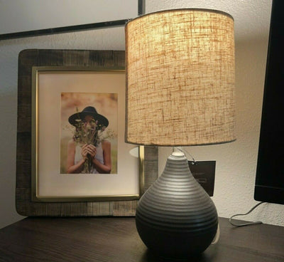Reactive Glaze Ceramic Mini Table Lamp - Threshold™