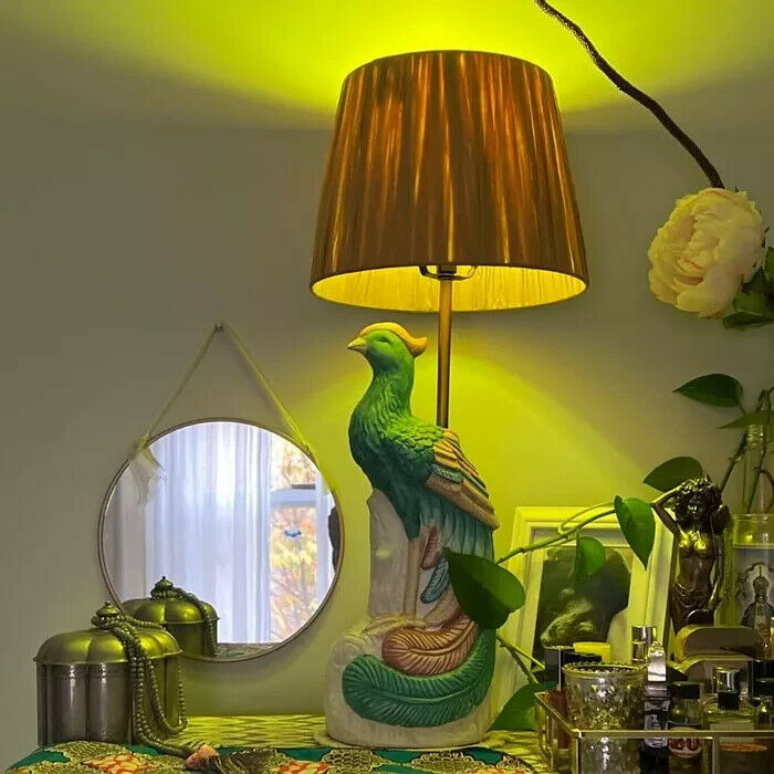Peacock Table Lamp (Includes LED Light Bulb) Blue - Opalhouse™ & Jungalow™