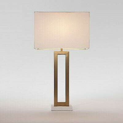 Weston Window Large Lamp Base Brass Includes Energy Efficient Light Bulb