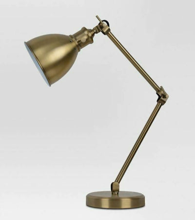 Gold Industrial Task Table Lamp - Threshold