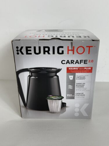 Keurig 2.0 Carafe Coffee Maker Replacement Pot Only Black